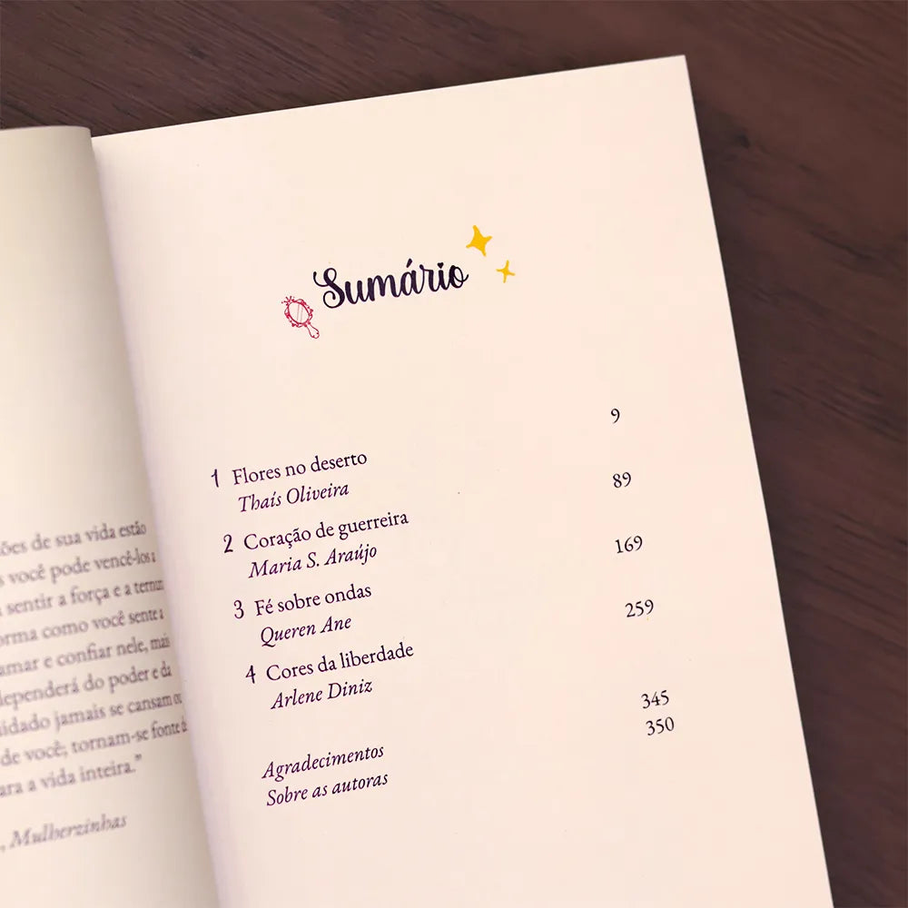 livro Corajosas 2 Os Contos das Princesas nada Encantadas Sumário