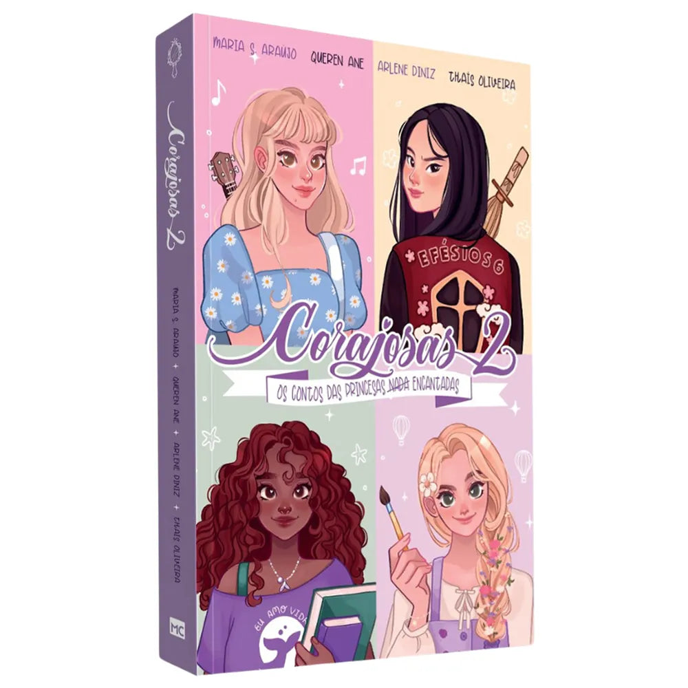 livro Corajosas 2 Os Contos das Princesas nada Encantadas