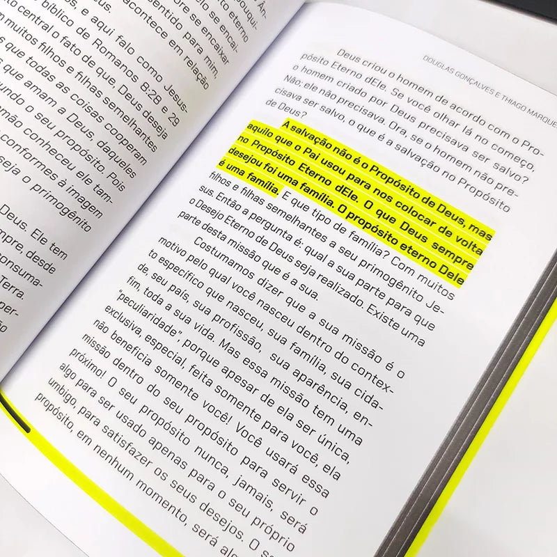 livro Deus te fez de Propósito Douglas Gonçalves e Thiago Marques Propósito