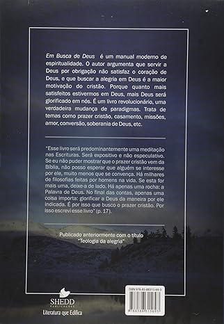 Em busca de Deus John Piper Verso