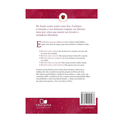 livro Mentiras Em Que As Mulheres Acreditam E A Verdade Que As Liberta Verso