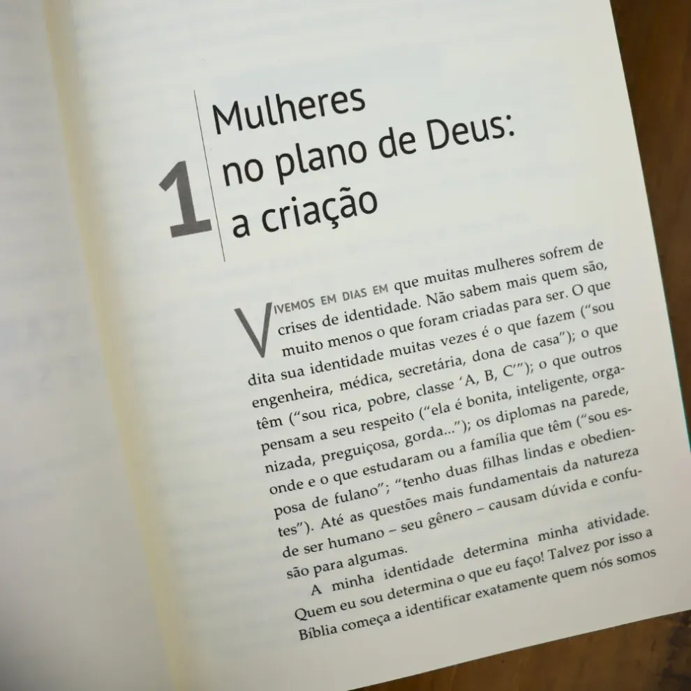 livro Mulheres Mais Parecidas com Jesus Carol Merkh e David Merkh Capítulo