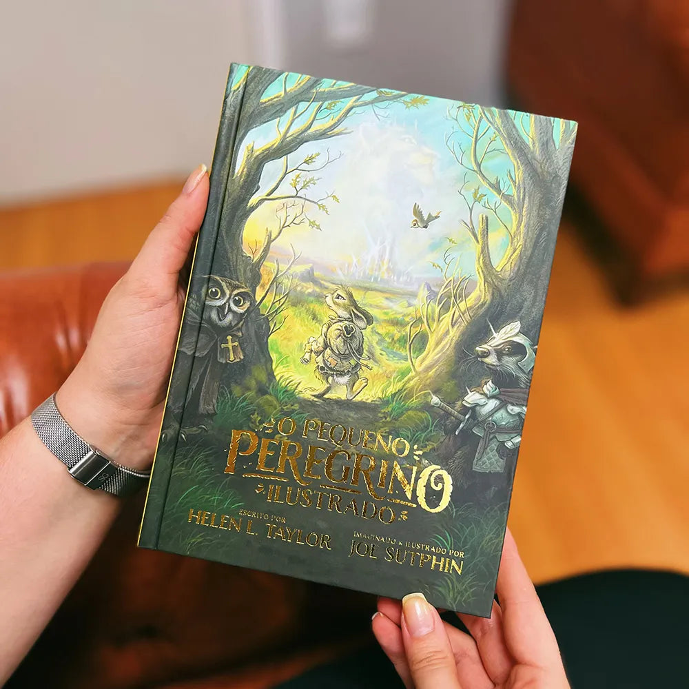 livro O Pequeno Peregrino Ilustrado Capa