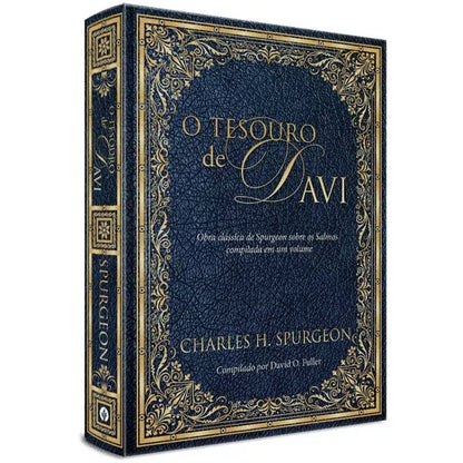 Livro O Tesouro de Davi Charles H. Spurgeon Capa
