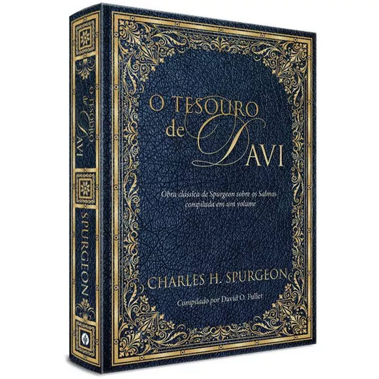 Livro O Tesouro de Davi Charles H. Spurgeon Capa