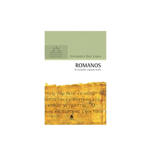 livro Romanos  Comentários Expositivo  Hernandes Dias Lopes