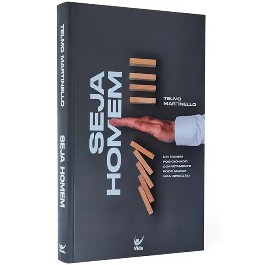 livro Seja Homem Telmo Martinello