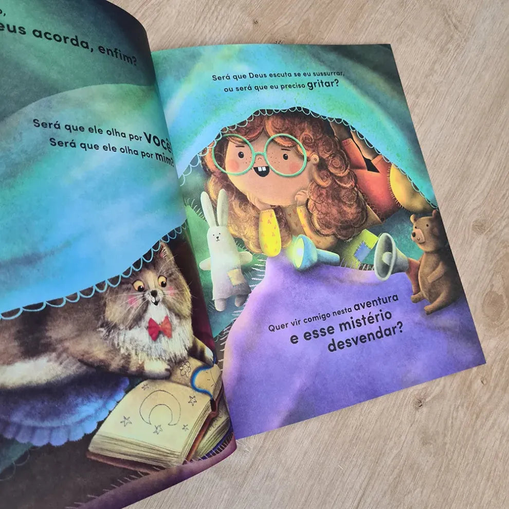 livro Será que Deus Está Acordado? Sheila Walsh Mistério