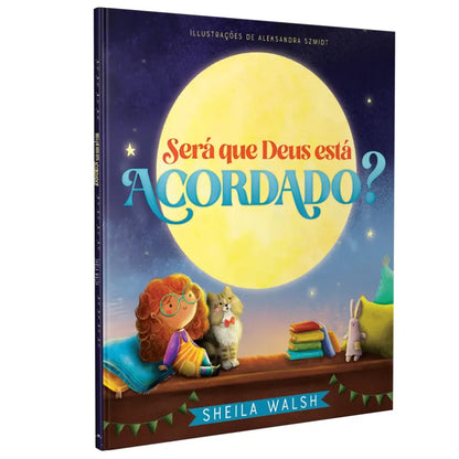 livro Será que Deus Está Acordado? Sheila Walsh