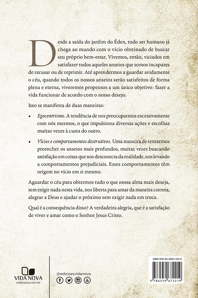 livro Viciados Em Si Mesmos Larry Crabb Verso