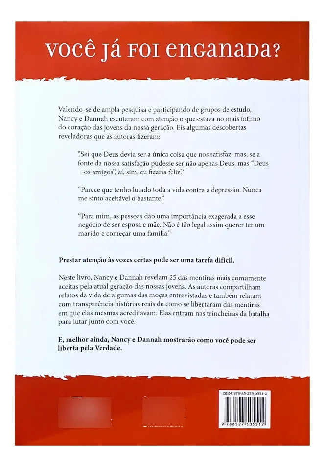 Mentiras em que Garotas Acreditam e a Verdade que as Liberta Verso