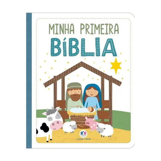 Minha Primeira Bíblia para Meninos Capa almofadada Ciranda Cultutral