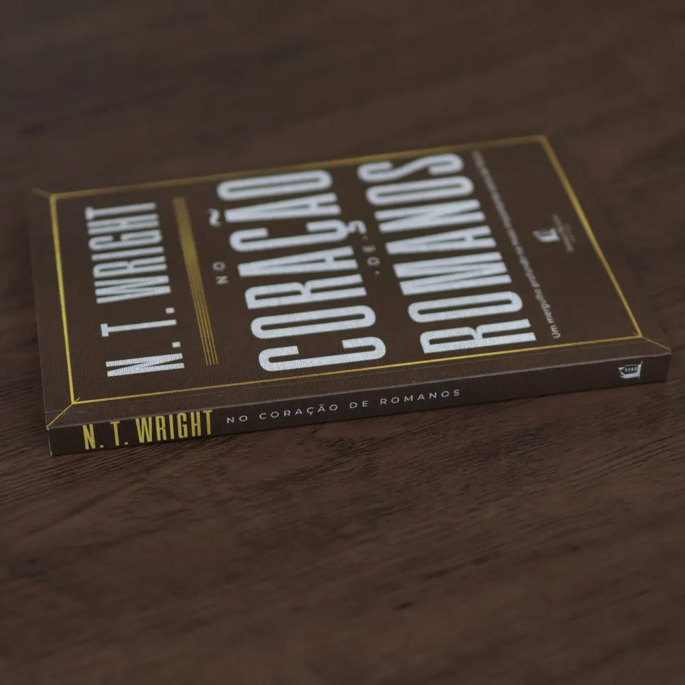 No Coração de Romanos N. T. Wright Lombada