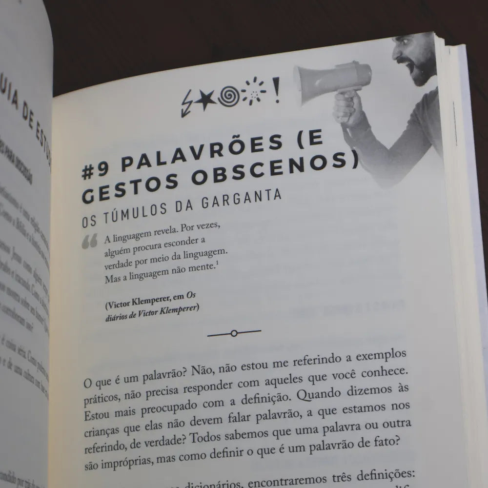 Pecados aceitáveis de Yago Martins Palavrões