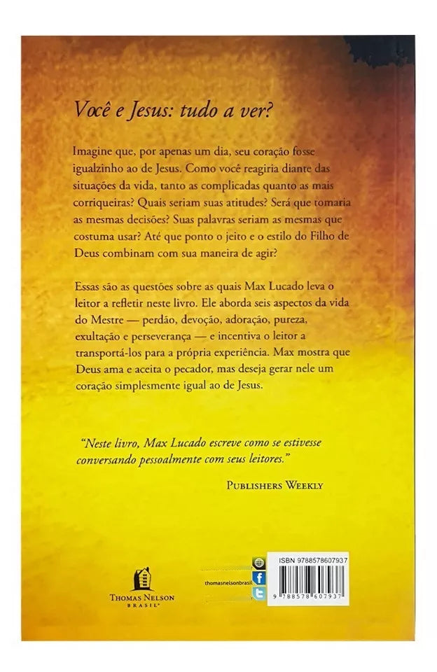 Um Coração Igual ao de Jesus Max Lucado Verso