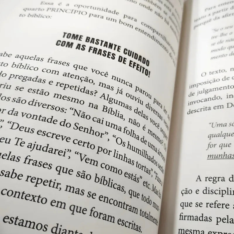Você Entendeu Errado - A provocação e o convite à profundidade no entendimento das verdades bíblicas efeito