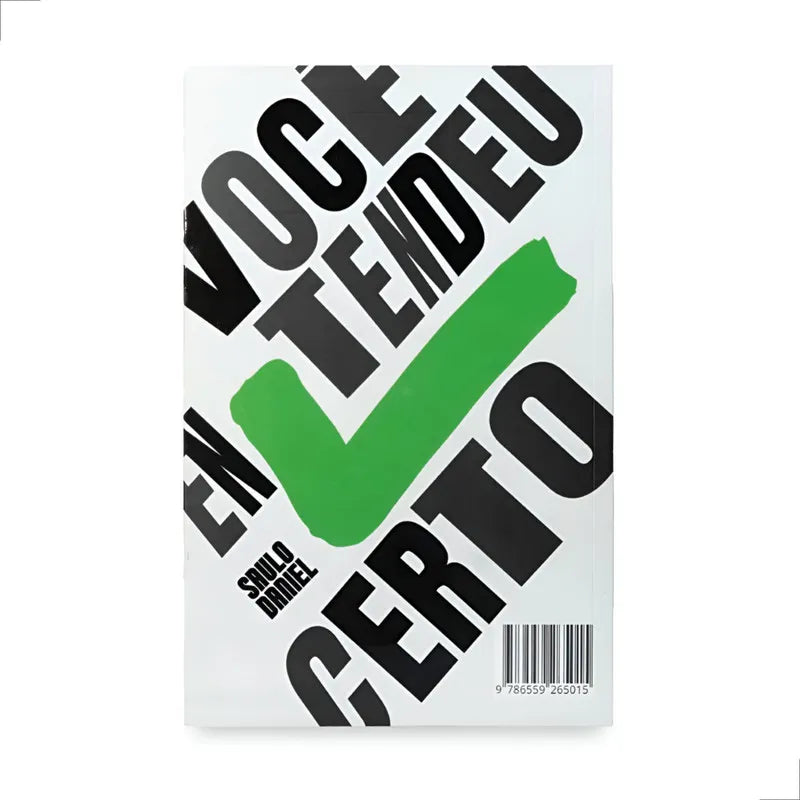 Você Entendeu Errado - A provocação e o convite à profundidade no entendimento das verdades bíblicas verso